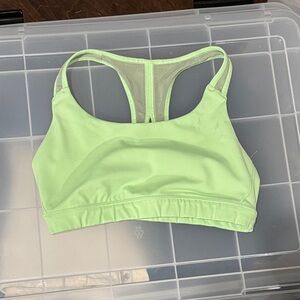Athleta Light Green Sports Bra